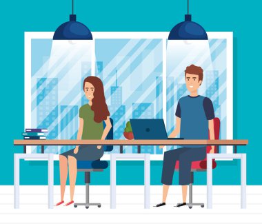 İşyerinde iş çift