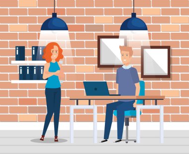 İşyerinde iş çift