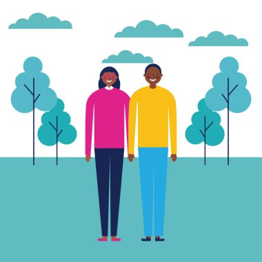 insanlar park açık