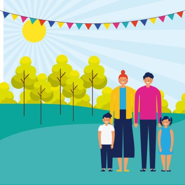 açık insanlar park