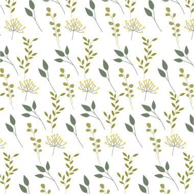 yaprakları dekorasyon kartı