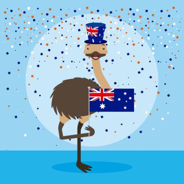 hayvanlar Avustralya günü kutlama