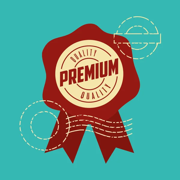 Premium quality template — Stock Vector
