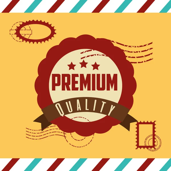 Premium kalite şablonu — Stok Vektör