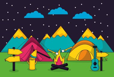 kamp yaz arasında bir ilişki