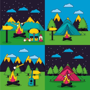 kamp yaz arasında bir ilişki