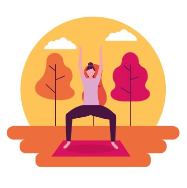 insanlar yoga activitie