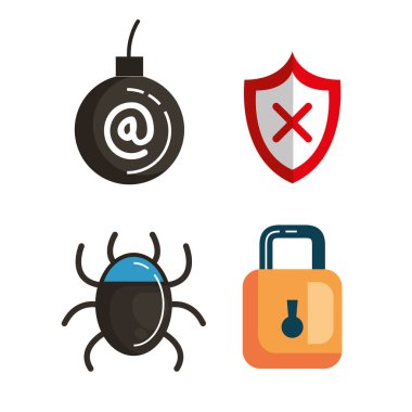 Veri Merkezi güvenlik simgeleri