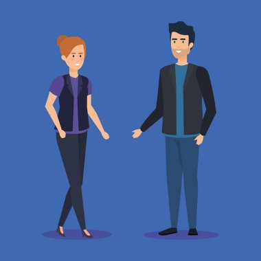 iş çift avatarlar karakter