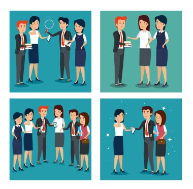 ekip çalışması strateji planı bilgileri iş adamları ayarla