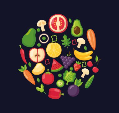 sağlıklı yiyecek taze