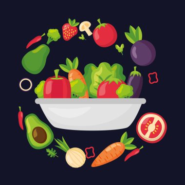 sağlıklı yiyecek taze