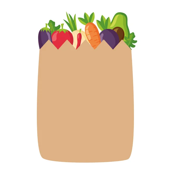 healht food grocery bag vegetable