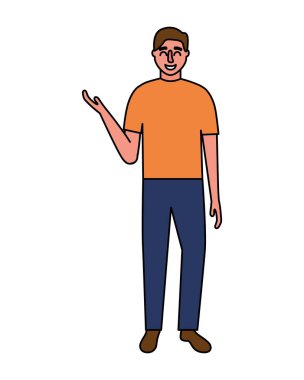 beyaz zemin üzerine adam portresi