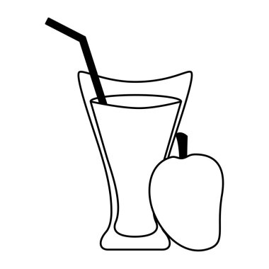 saman ile Mango suyu fincan