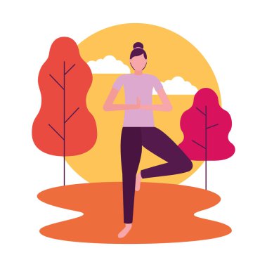 insanlar yoga etkinliği