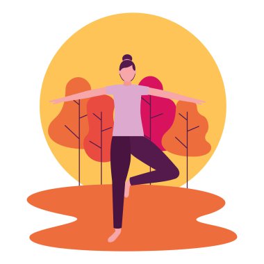 insanlar yoga etkinliği