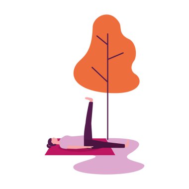 insanlar yoga etkinliği