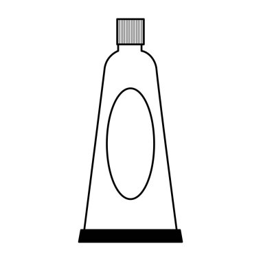 Diş macunu hijyen ağız beyaz arka plan