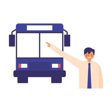 taşıma otobüsle işadamı