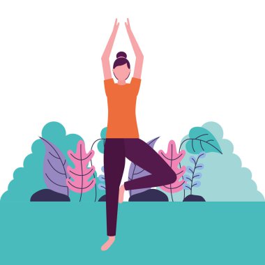 insanlar yoga etkinliği