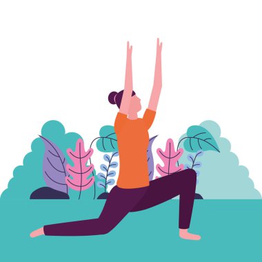 insanlar yoga etkinliği