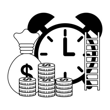 iş saati sikke ve para çantası