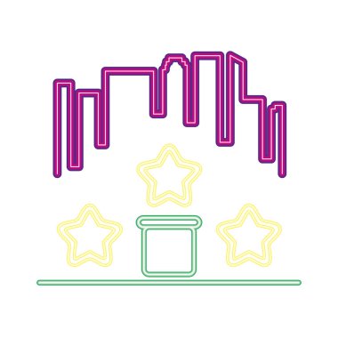 City star düzey neon video oyunu