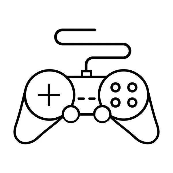 Controller console on white background — Stock Vector
