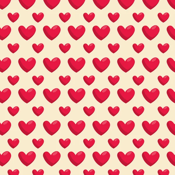 Forme du cœur et l'amour symbole fond — Image vectorielle