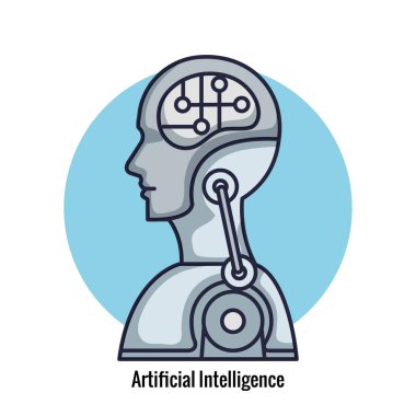 Siber humanoide profili simgesinin