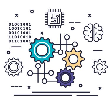 Gears ile yapay zeka simgeler
