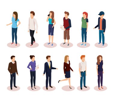 insanlar karakter grubu