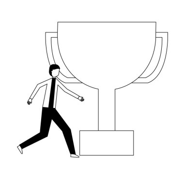 işadamı ve kupa Ödülü