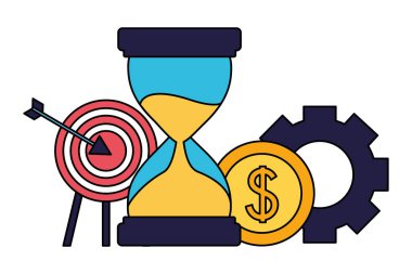 iş hedef kum saati sikke dişli