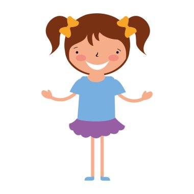 Gülümseyen genç kız