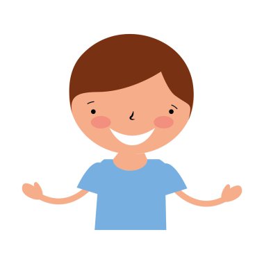 gülümseyen genç çocuk