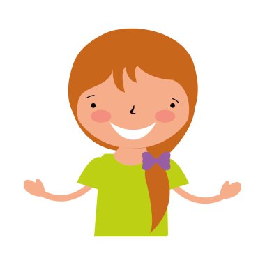 Gülümseyen genç kız