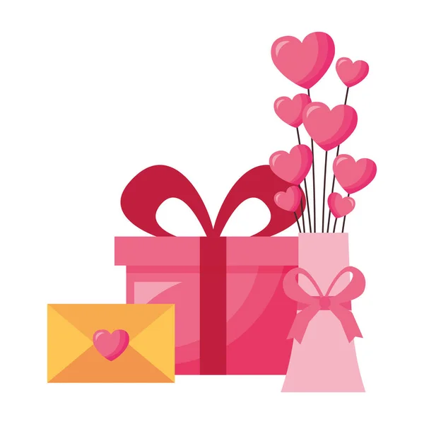 Tarjeta de San Valentín — Vector de stock