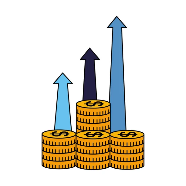 Business money success — Stock Vector