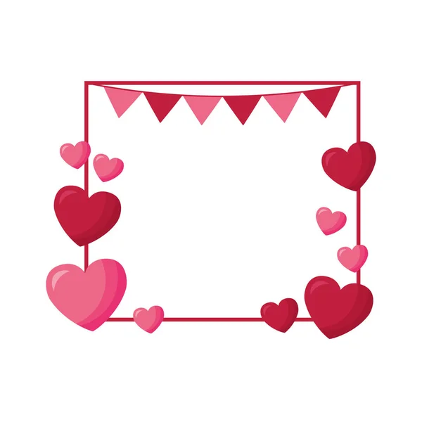 Tarjeta de San Valentín — Vector de stock