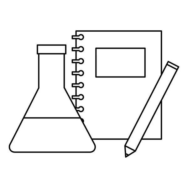 Zurück zur Schule — Stockvektor