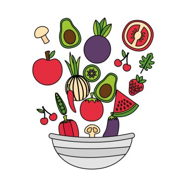 sağlıklı yiyecek taze