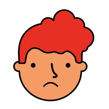 çocuk yüz üzgün ifade jest