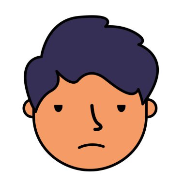 çocuk yüz üzgün ifade jest