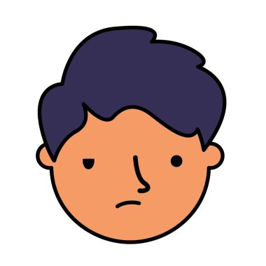 çocuk yüz üzgün ifade jest