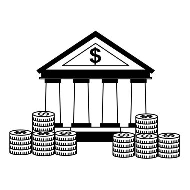 İş Bankası sikke para yığılmış
