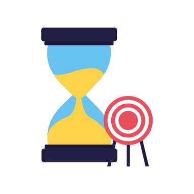 iş kum saati hedef başlangıç