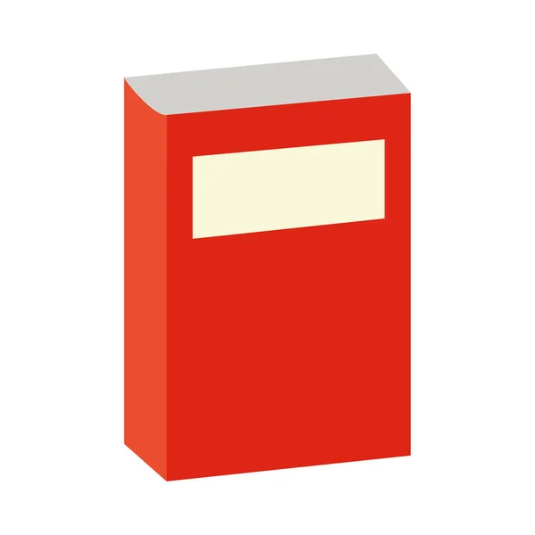 Suministro de libros sobre fondo blanco — Vector de stock