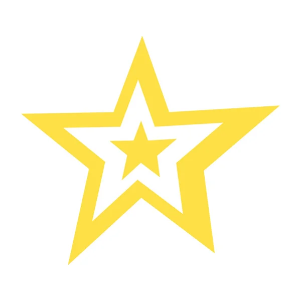 Estrelas no fundo branco — Vetor de Stock